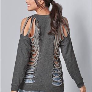 VENUS Super Sexy cut out sweatshirt
